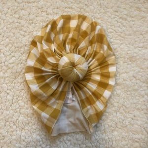 NWT | Angel Dear | Gingham Knot Turban